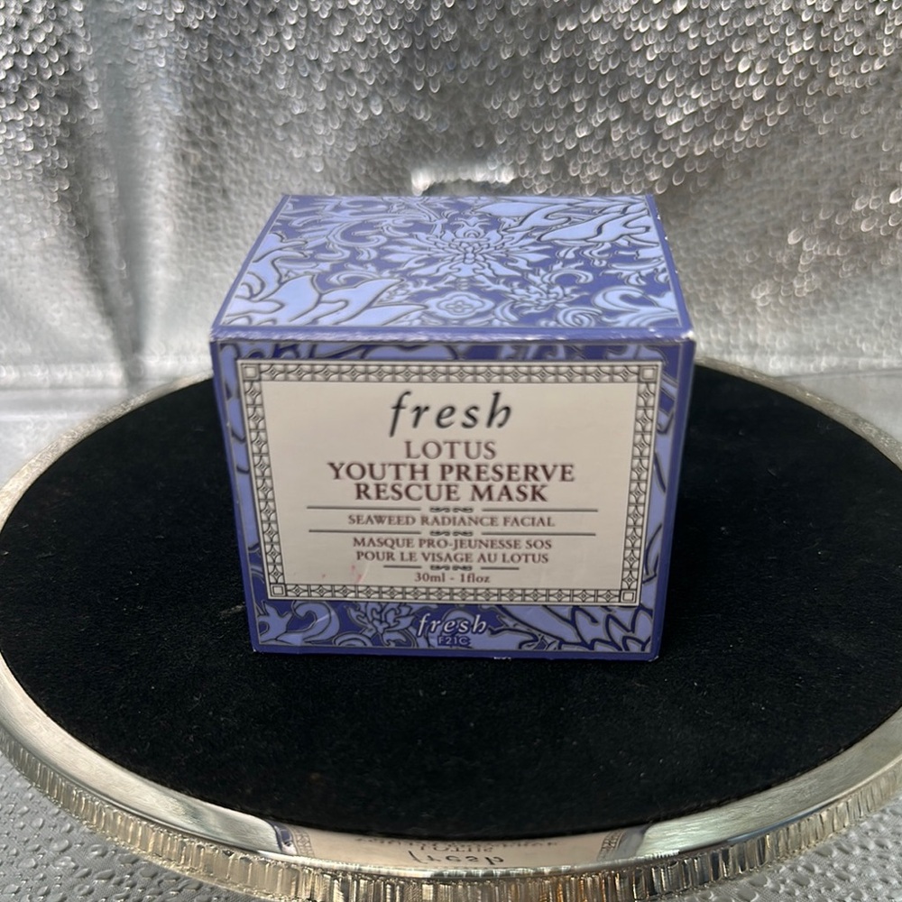 🌿 NEW Fresh Lotus Youth Preserve Rescue Mask 1oz – Sealed! 🌿